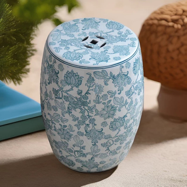 Chinese Ceramic Stool 202